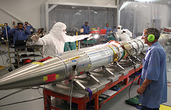 Sounding Rocket carrying the CARE II payload launches from Andoya Rocket Range in Norway.